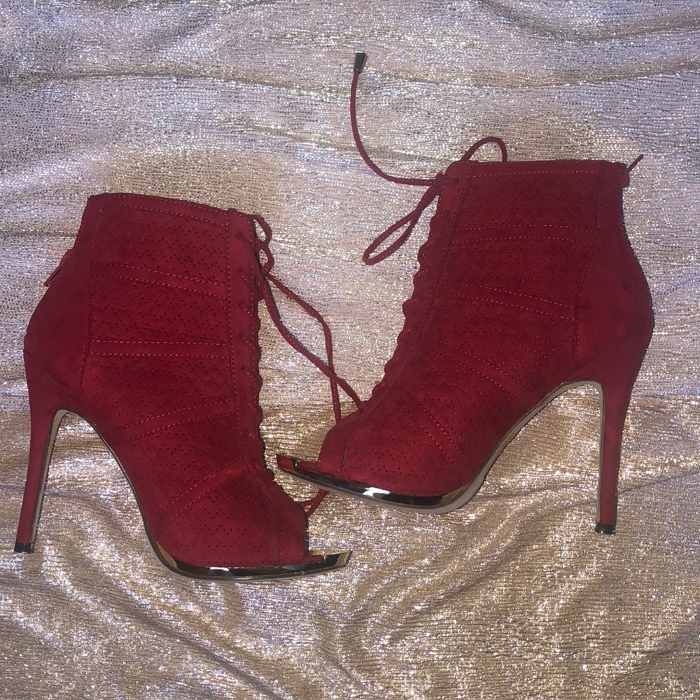 Red booties